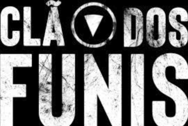 Logo Clã dos Funis Rafael Marques com ícones de funil e gráficos de crescimento.