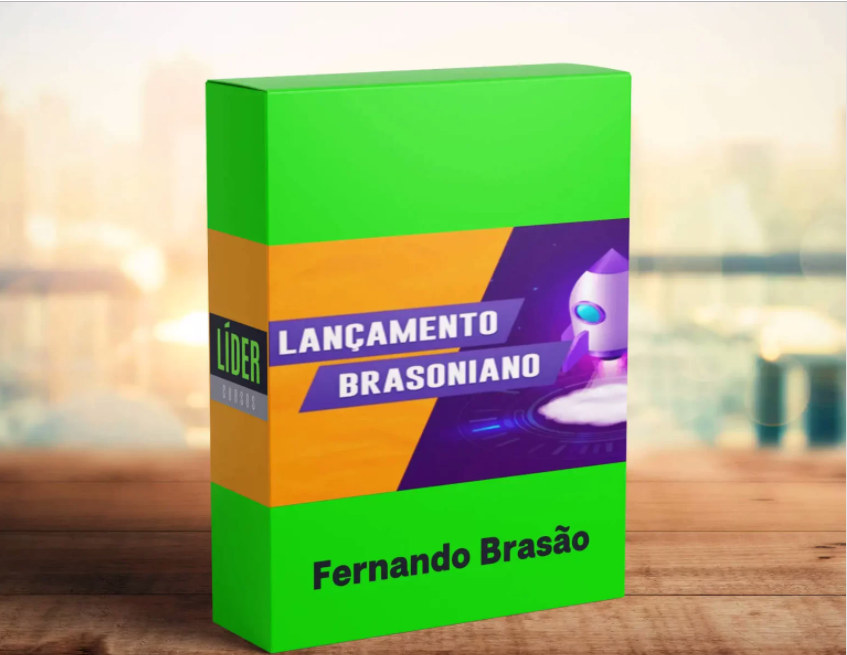 Capa do Curso Lançamento Brasoniano de Fernando Brasão