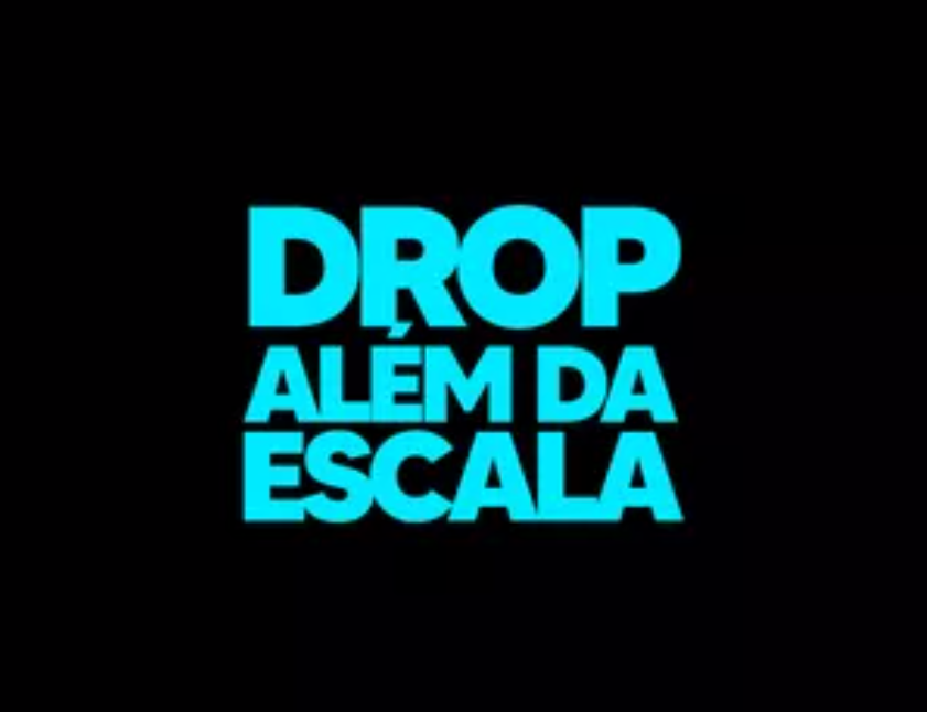 Capa do curso Drop Além da Escala Jandesson com elementos visuais de crescimento e vendas online