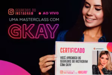Curso Gkay: Segredos do Instagram para baixar e ter sucesso