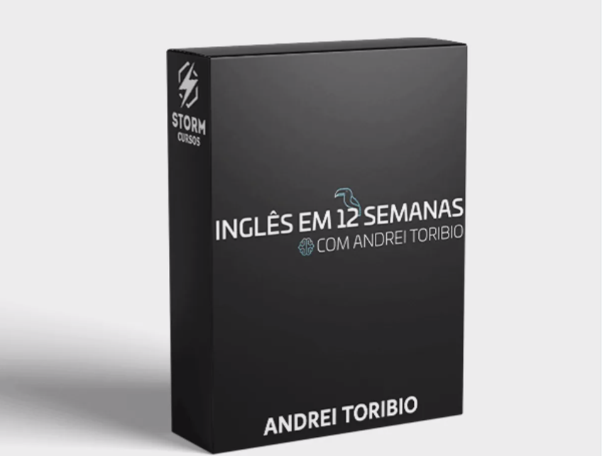 Método Inglês em 12 Semanas Andrei Toribio com certificado de fluência