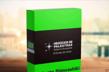 Roberto Shinyashiki ministrando o curso Negócios de Palestras com foco em desenvolvimento profissional e monetização.