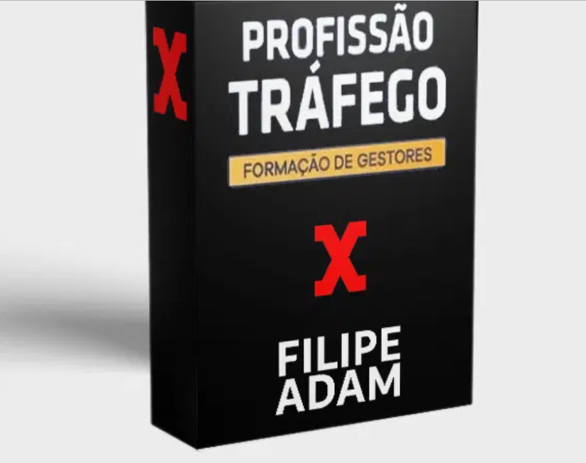 Filipe Adam, especialista em tráfego pago, ensinando a formação Profissão Tráfego