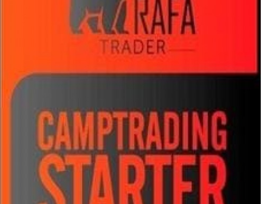 Rafa Trader ensinando estratégias de trading no curso Camp Trading