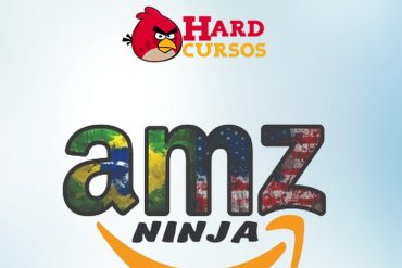 Logo do curso Amazon Ninja com Marcio Naegele e Wagner Witka, foco em dropshipping e vendas na Amazon.