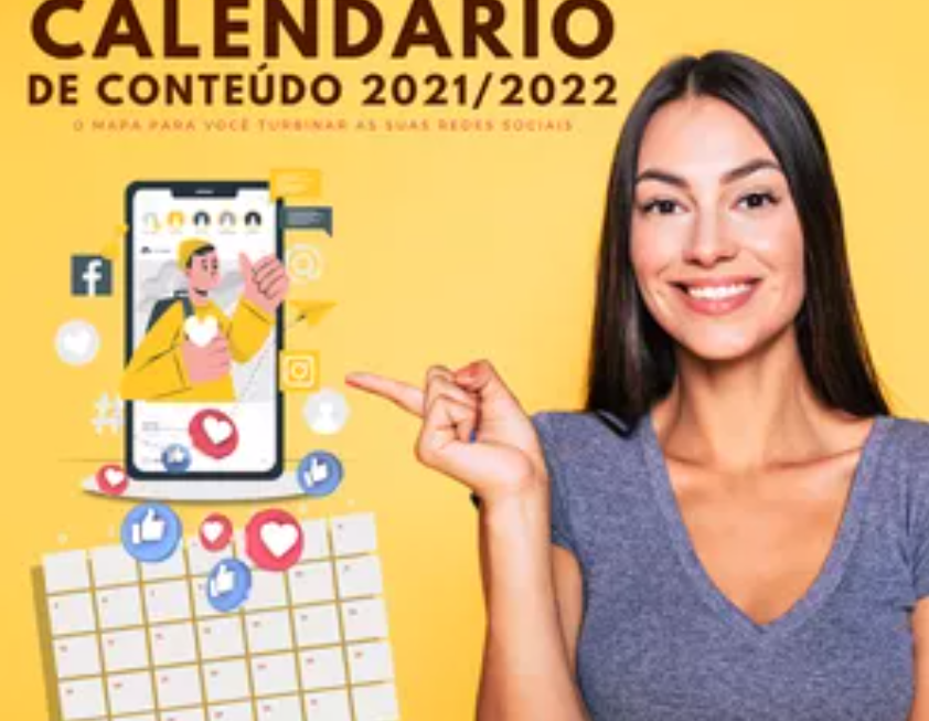 Calendário de Mídias Sociais Jonatan Vinicius - Conteúdo para o Ano Todo