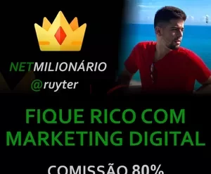 Curso Net Milionário: especialista ensinando marketing digital lucrativo com download