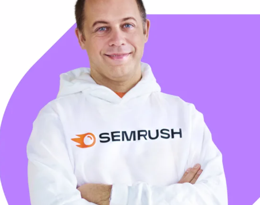 Mockup do curso SEM RUSH 2.0 de Lucas Cruz com destaque em SEO e marketing digital