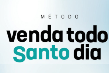 Capa do curso 'Venda Todo Santo Dia' de Leandro Ladeira, com destaque para sucesso em vendas digitais e independência financeira.