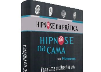 Homem aplicando hipnose na cama para aumentar o prazer da parceira.