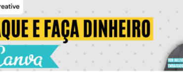 Capa do curso UNICANVA: Design com Canva por Rob Oliver com foco em monetização e conversão.