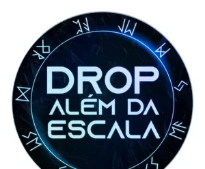 Capa do curso Drop Além da Escala 2.0 de Janderson com ícones de crescimento e e-commerce