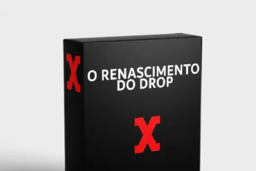 Neto do Drop em pose de sucesso com tela de resultados de dropshipping