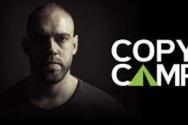 Capa do curso Copy Camp Remix com foco em copywriting e marketing digital