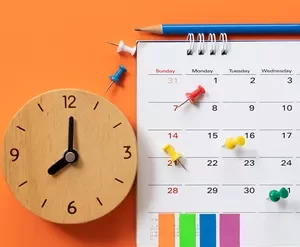 Banner digital: Curso Produtividade e Gestão do Tempo Escola Conquer - Domine seu tempo, alcance seus objetivos.