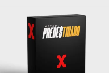 Lucas Barbosa apresentando o Método Predestinado para Dropshipping, com ícones de sucesso financeiro e liberdade.