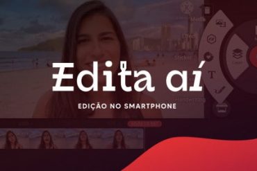 Capa do curso 'Edita Aí' de Edição de Vídeo com Smartphone da Brainstorm.Academy