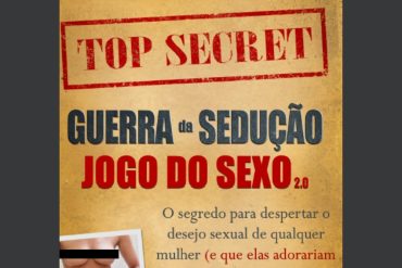 Capa do curso Guerra da Sedução 2.0 com imagem de sucesso em relacionamentos