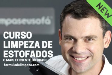 Capa do curso Fórmula de Limpeza de Gustavo Marque em destaque, com ícones de limpeza e organização.