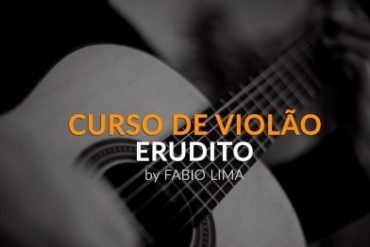 Capa do curso Violão Erudito Fábio Lima, download 2020