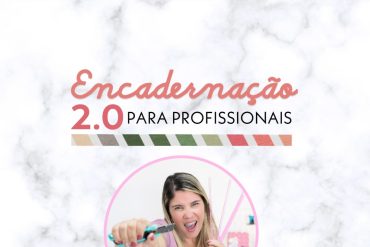 Profissional experiente demonstrando técnicas avançadas de encadernação com o curso Encadernação 2.0 de Lidiane Severiano.