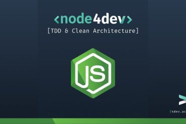 Capa do curso Node.js TypeScript TDD DDD Clean Architecture SOLID por Rodrigo Manguinho