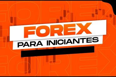 Capa do curso Forex Para Iniciantes 2.0 de Marcelo Ferreira, mostrando gráficos de mercado financeiro e símbolos de moedas internacionais.