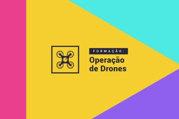 Formação Operação de Drones AvMakers - Imagem de drone filmando paisagem