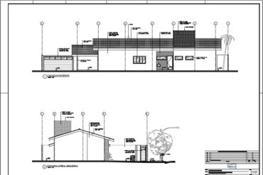 Estudante desenhando projeto arquitetônico em AutoCAD com norma ABNT NBR 6492