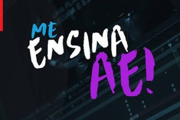 Capa do curso Audiovisual Brainstorm Academy com elementos de câmera e edição