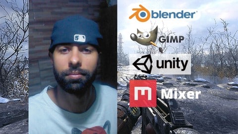 Criação de texturas e materiais realistas para games com Blender, Unity e Quixel