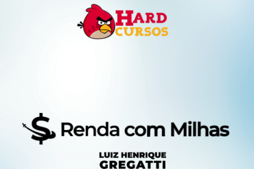 Luiz Gregatti apresentando o curso Renda com Milhas com gráfico de lucro e milhas aéreas