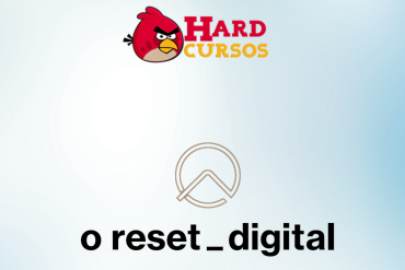Logo do curso Reset Digital de Leandro Aguiari com selo de download.