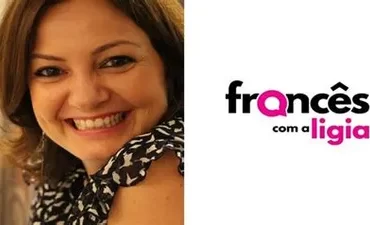 Professor(a) de Francês ensinando online com materiais digitais