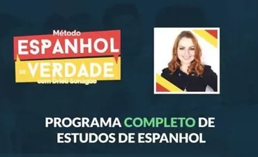 Capa do curso Método Espanhol de Verdade 3.0 Drieli Sonaglio em alta resolução