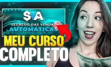 Curso Segredo das Vendas Automáticas Gabi Cervantes com acesso ao Drive Completo.