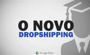 Capa do curso "O Novo Dropshipping" de Iagor Gonçalves com elementos visuais de e-commerce e crescimento.
