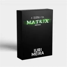 Capa da Mentoria Quebra da Matrix 3.0 Iuri Meira com ícones de dinheiro e gráficos de crescimento
